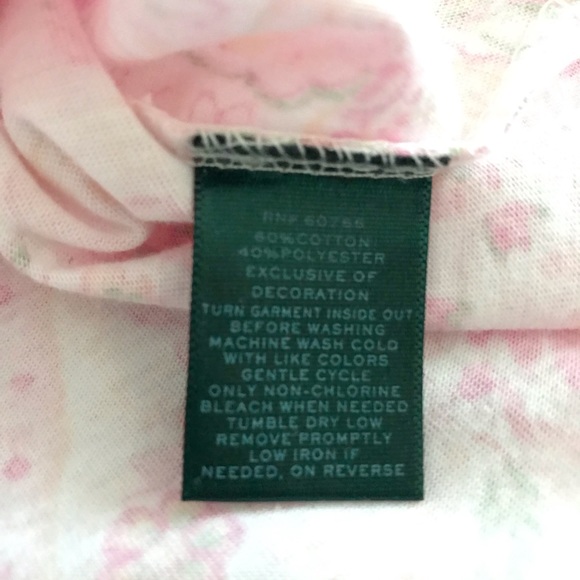 Lauren Ralph Lauren | Nightgown Pink Paisley - Picture 5 of 8